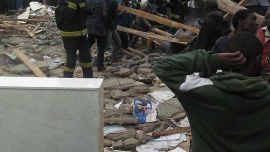 Classroom collapses on pupils at precious talent-Ngong Road